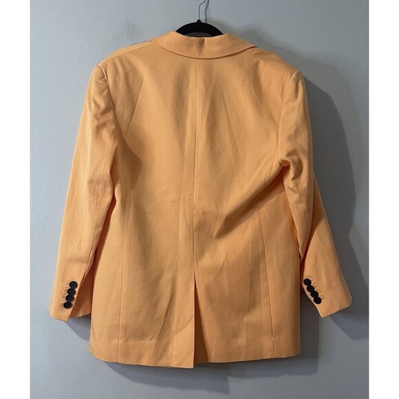 EVERLANE The 80's Oversized Blazer Size 2 Orange NEW Preppy Modern Casual - Picture 4 of 9